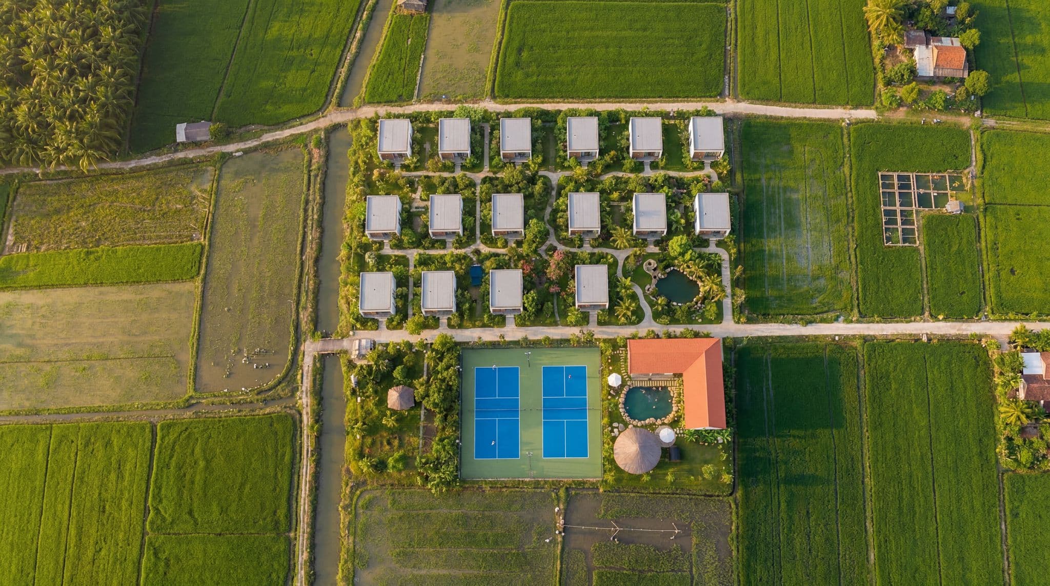 Sportkation Mekong Delta — Bình Minh Trên Khu Đất: Buổi sáng vàng ở Đồng Bằng Sông Cửu Long